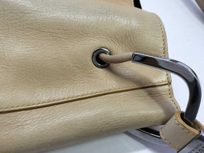 GUCCI Horsebit Leather Shoulder Bag