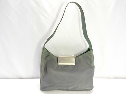 PRADA Nylon Archive Metal Buckle Shoulder Bag