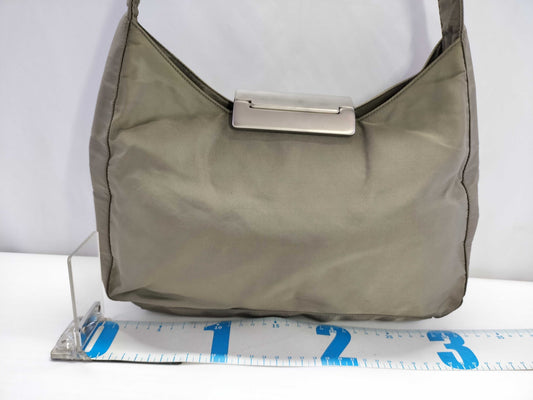 PRADA Nylon 1997FW Archive Metal Buckle Shoulder Bag