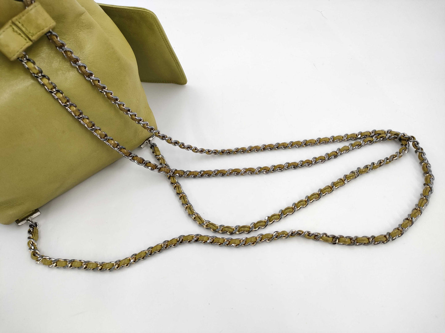 CHANEL Drawstring Shoulder Bag