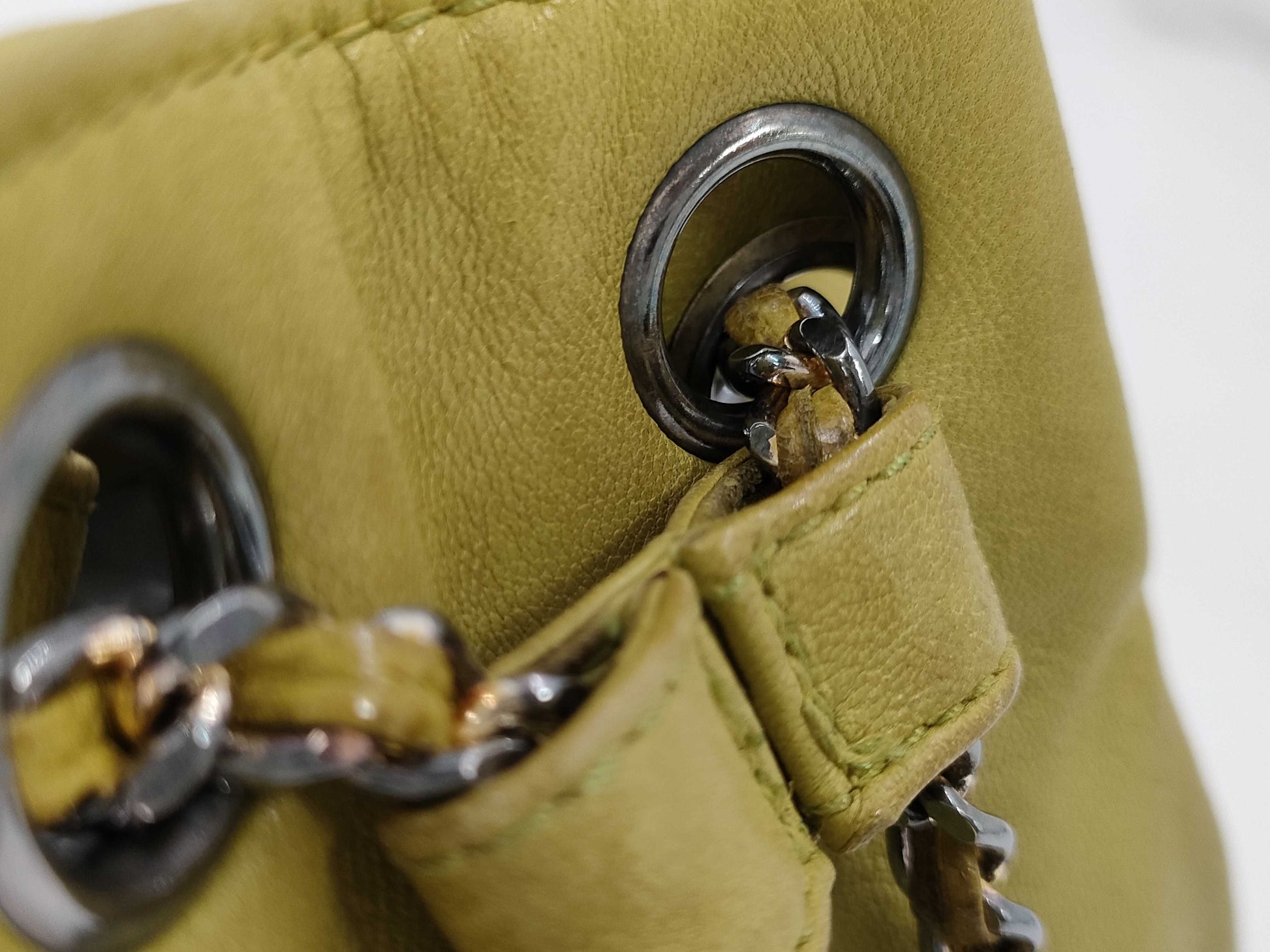 CHANEL Drawstring Shoulder Bag