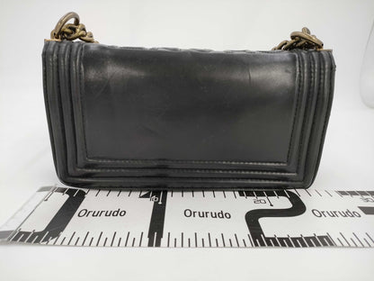 CHANEL Boy Chanel Black Shoulder Bag
