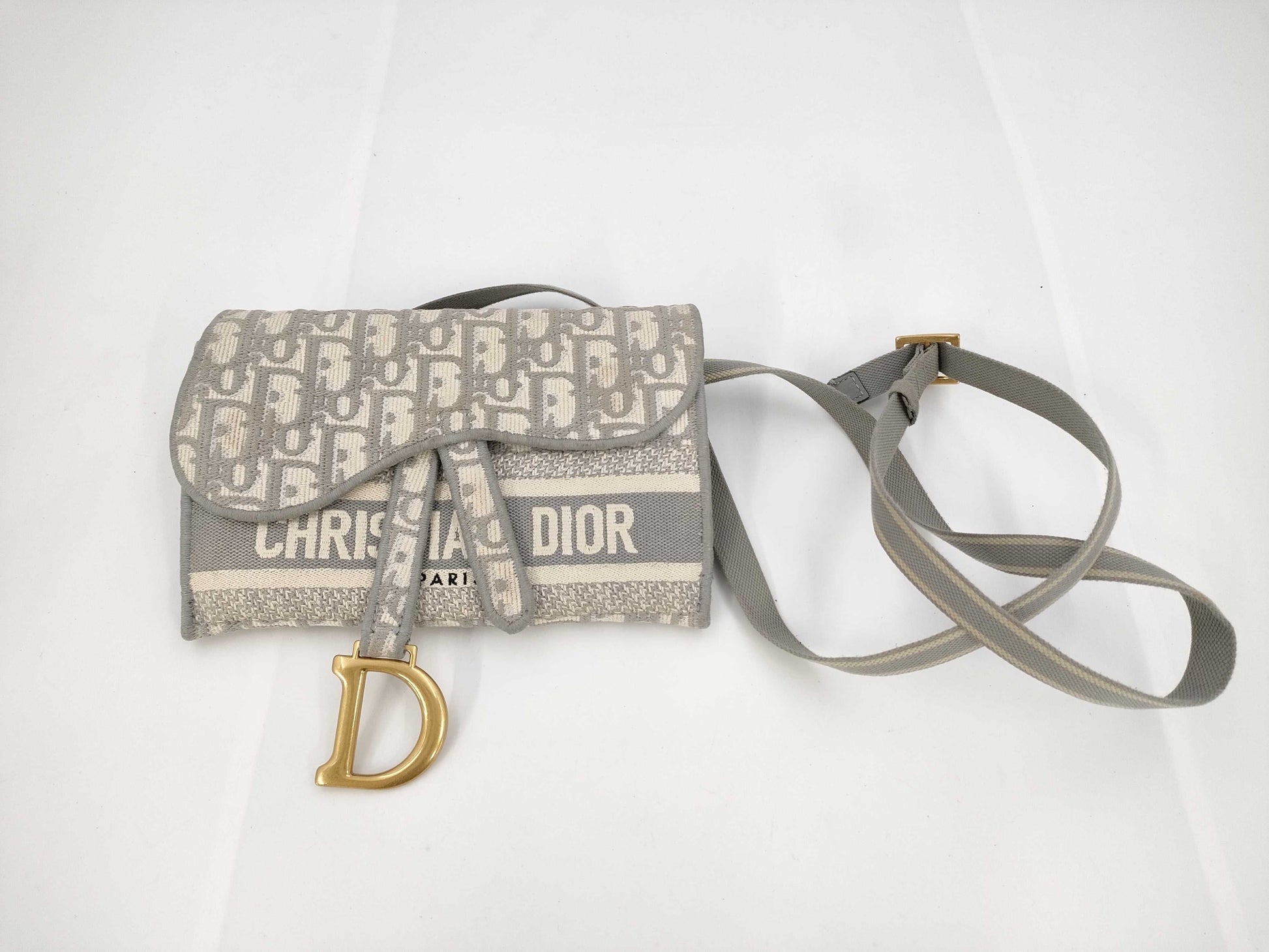 Dior Saddle Trotter Shoulder Bag