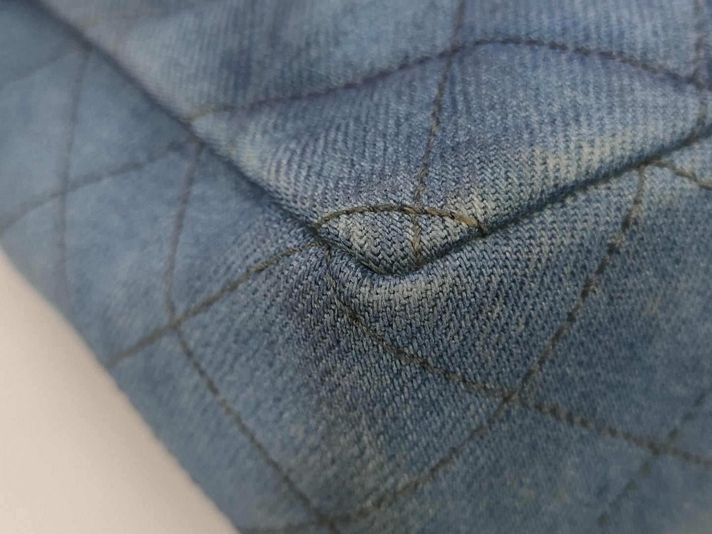 CHANEL Denim Matelasse Backpack