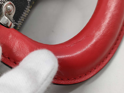 LOUIS VUITTON Valisette BB Damier Shoulder Bag N40233 Gray Multicolor with Silver Hardware, PVC Leather, RI2199 Handbag