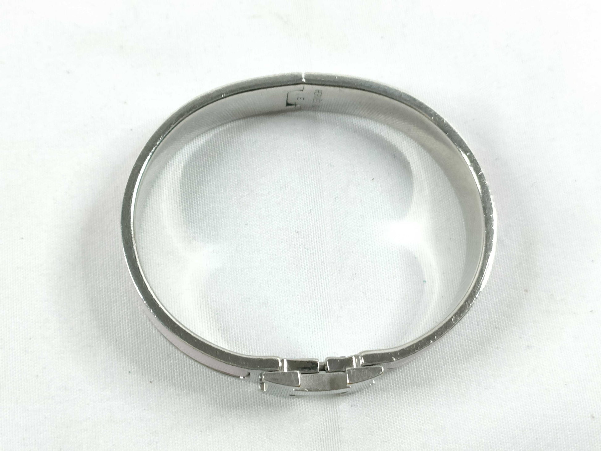 HERMES HERMES Click Classic H Pink Bangle Bracelet Bracelets & Bangles