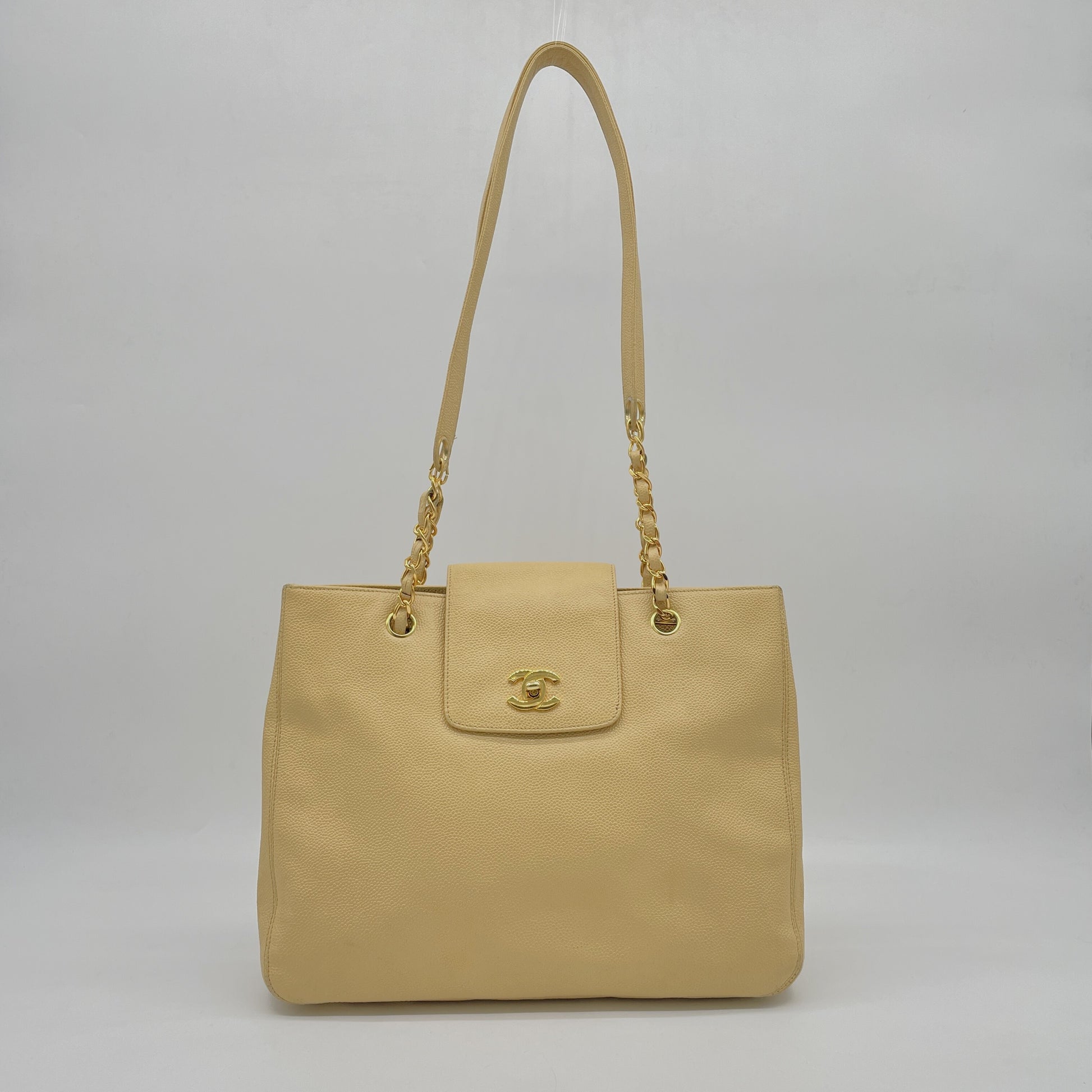 CHANEL CHANEL Coco Mark Chain Tote 4th Series Tote Bag