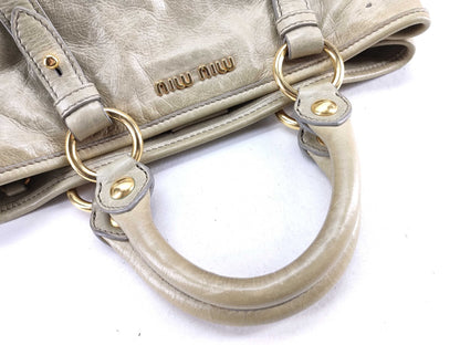 Miu Miu Handbag Shoulder Bag 2-Way Tote Bag