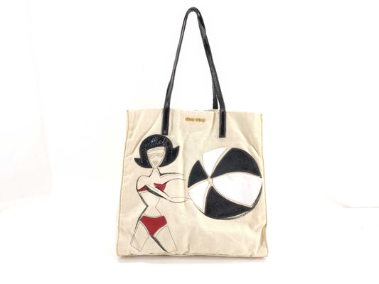 Miu Miu Miu Cumbass Tote Bag Tote Bag