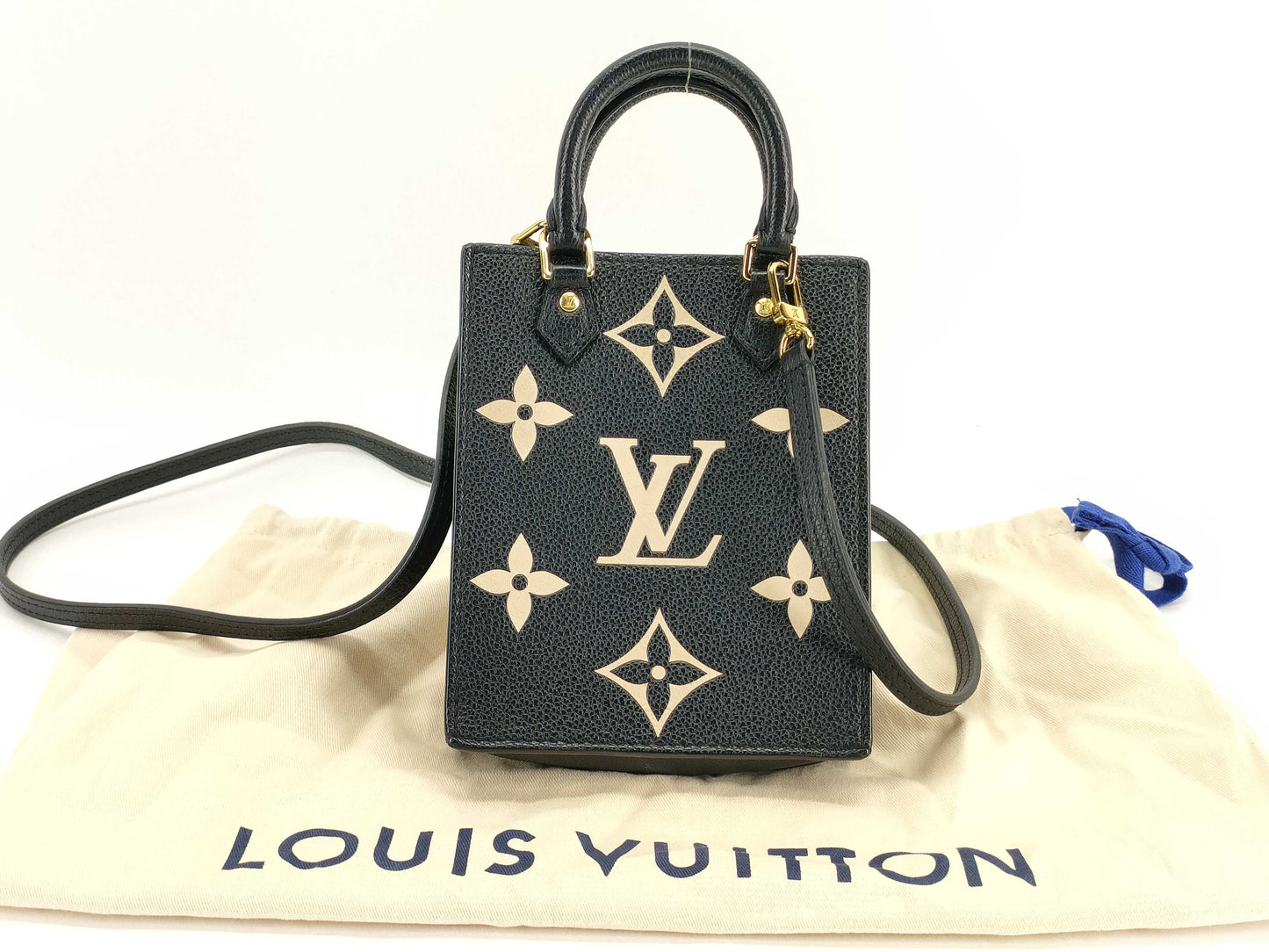 LOUIS VUITTON Monogram Empreinte Louis Vuitton Empreinte Handbag Shoulder Bag 2-Way Shoulder Bag