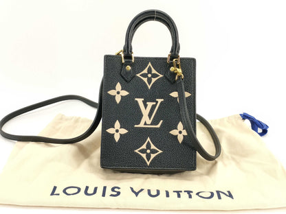 LOUIS VUITTON Monogram Empreinte Louis Vuitton Empreinte Handbag Shoulder Bag 2-Way Shoulder Bag