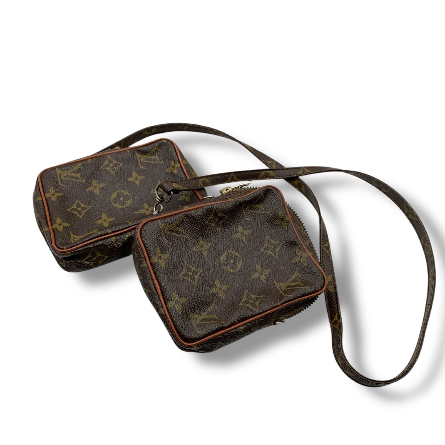 LOUIS VUITTON Louis Vuitton Mini Danube 2-Piece Shoulder Bag Set