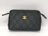 CHANEL Crystal Pouch with Box, Black