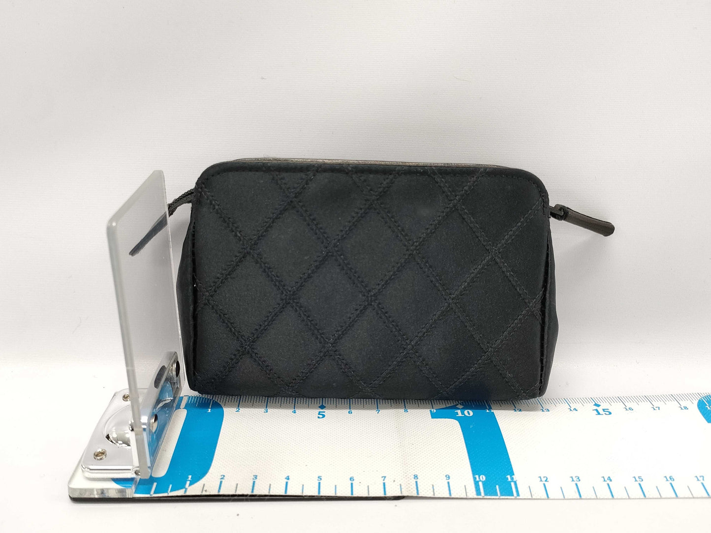 CHANEL Crystal Pouch with Box, Black