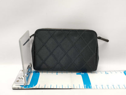 CHANEL Crystal Pouch with Box, Black