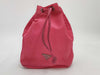 PRADA PRADA Prada Nylon Drawstring Pouch Drawstring Bag Pink Pouch