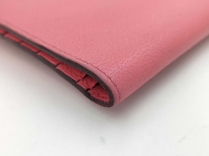 HERMES HERMES Dogon Long Wallet Engraved A Wallet