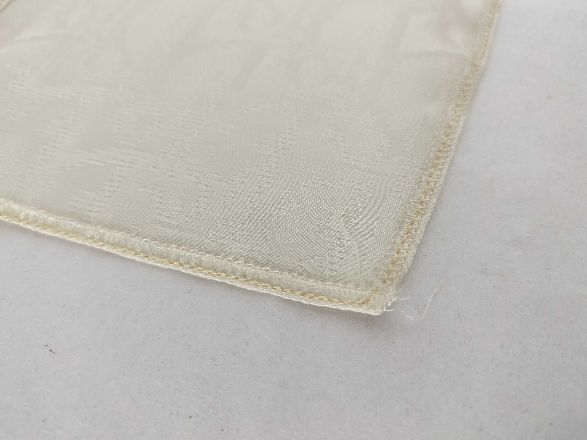 Dior Trotter Trotter Scarf with Ribbon Tie, Silk, White