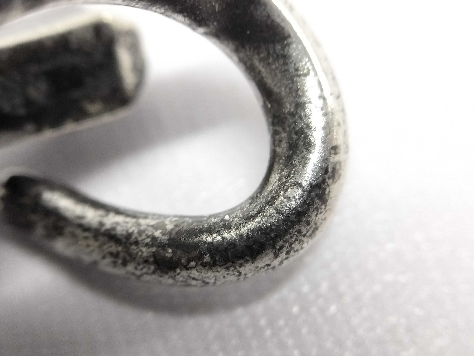 Tiffany & Co. Tiffany Forge Large Link Bracelet, Oxidized Finish, 16 Links , Ag925, 77.0g