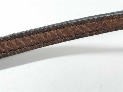 FENDI Zucchino Shoulder Bag in Mamma Bucket, Brown with Gold FF Hardware