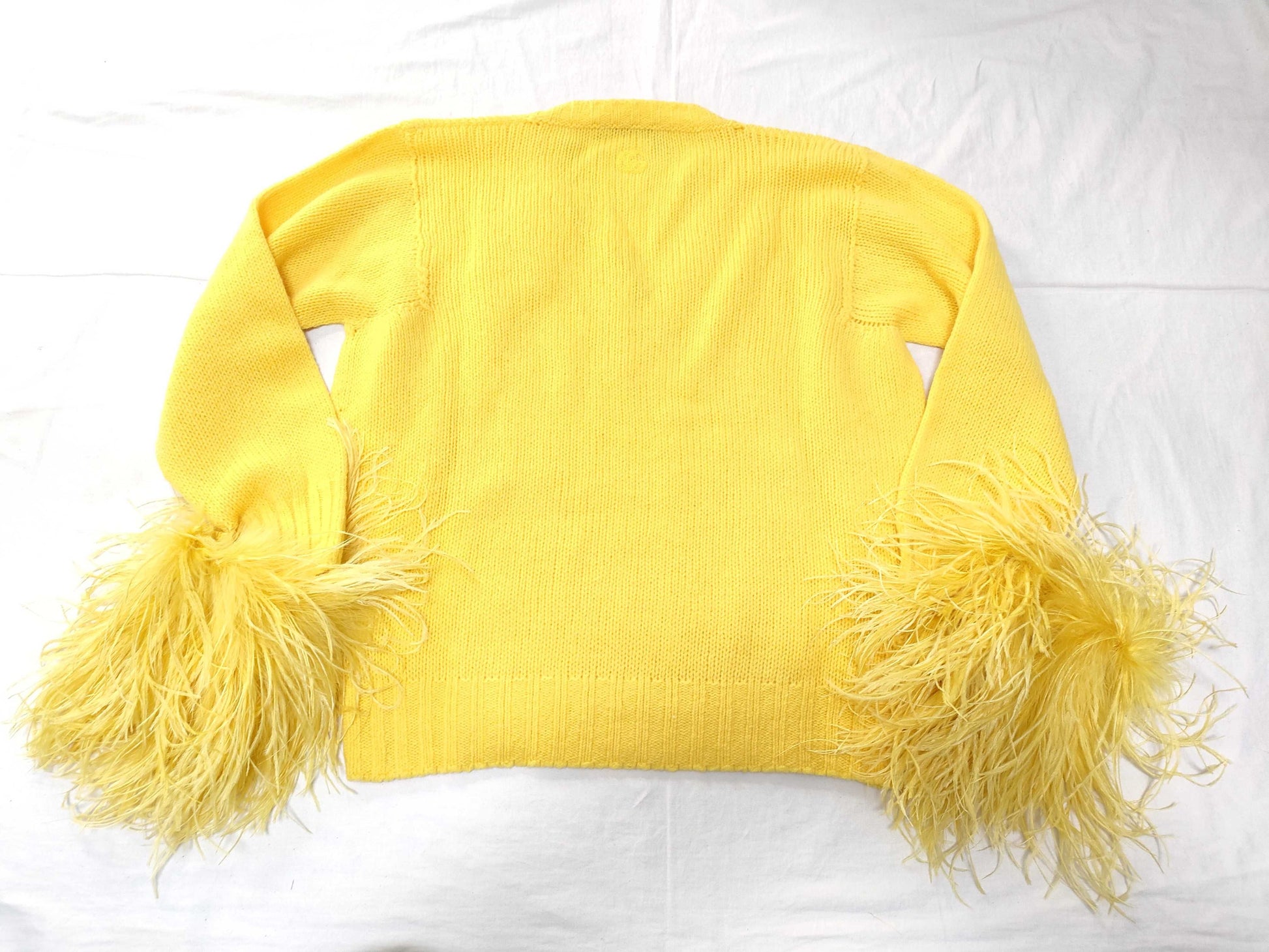 GUCCI Knit Sweater with Tags, Removable Fur, Top