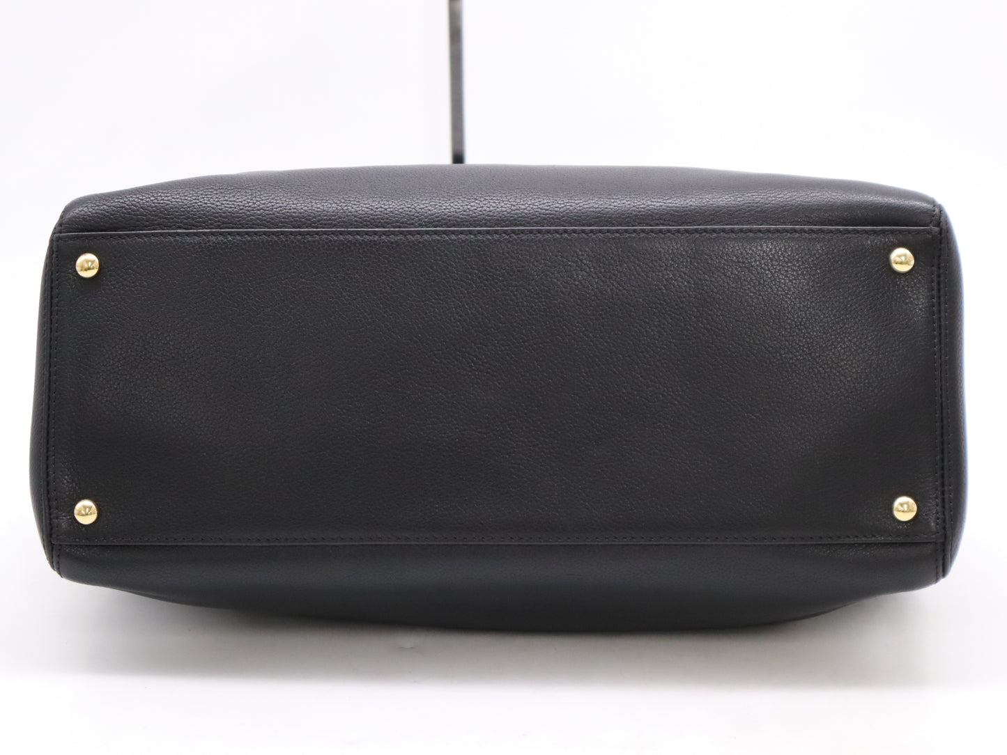 CHANEL Caviar Skin Coco Mark Tote Bag with Turn Lock, Black GD Hardware, Seal, and Card Included 9040469 Tote Bag