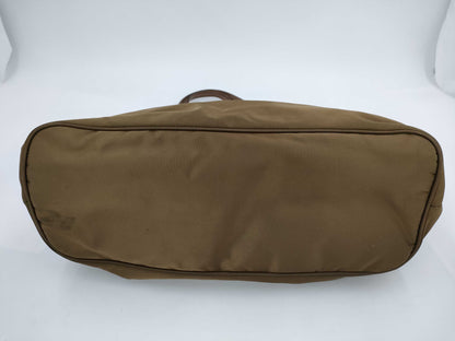 PRADA Nylon Tote Bag Khaki Brown Tote Bag