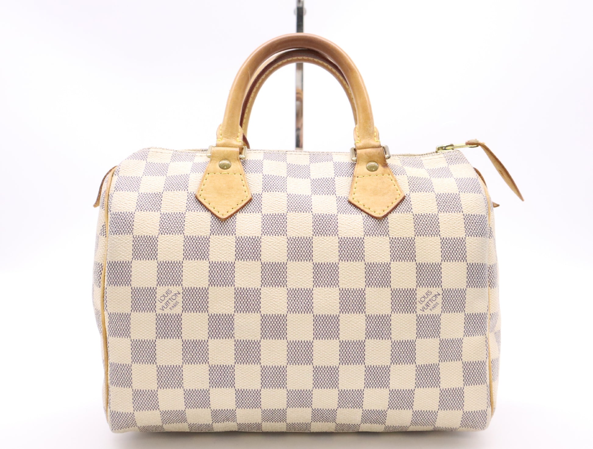 LOUIS VUITTON N41534 Azur Speedy 25 Boston Bag