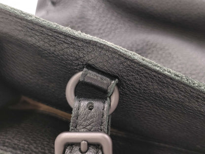 BOTTEGA VENETA Leather Intrecciato Shoulder Bag, Black