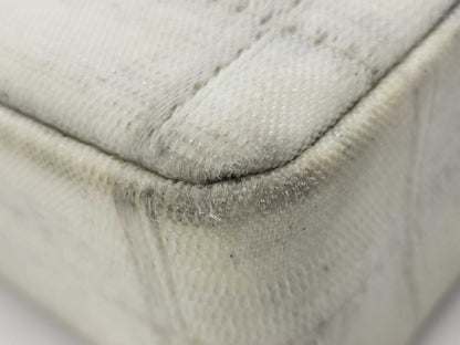 CHANEL New Travel Line Chain Shoulder Bag Canvas with Seal