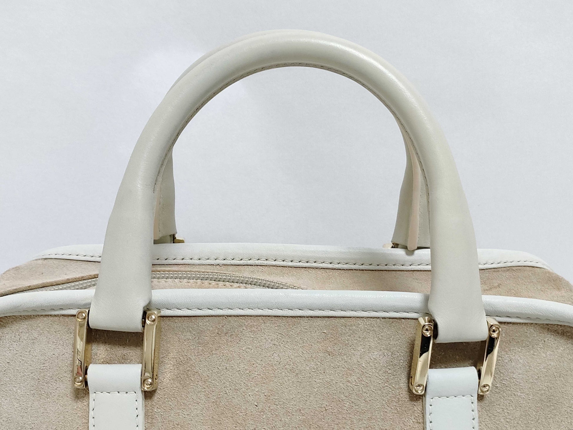 LOEWE Anagram Logo Suede Handbag