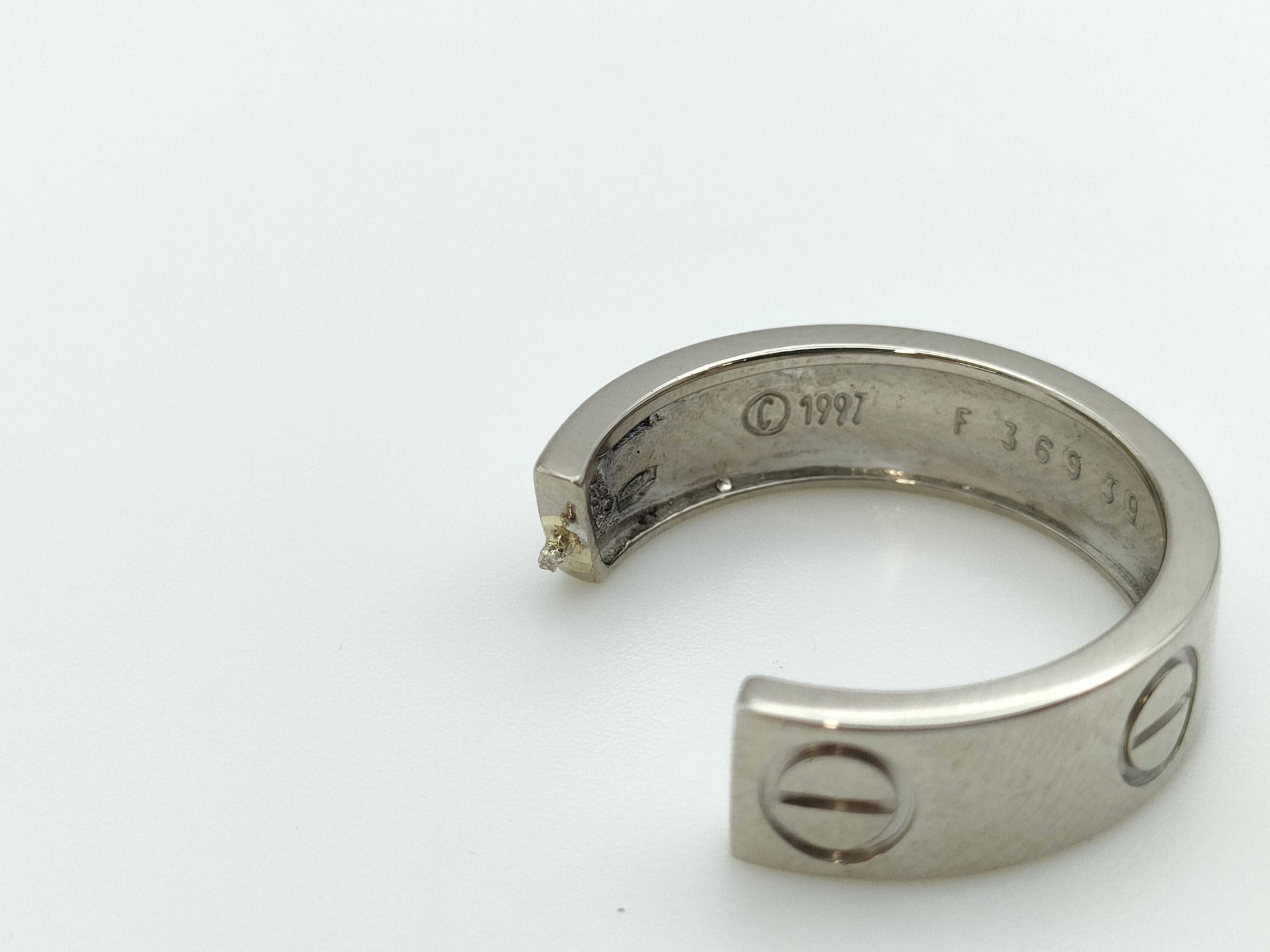 Cartier Love WG 750 9.3g Earrings 