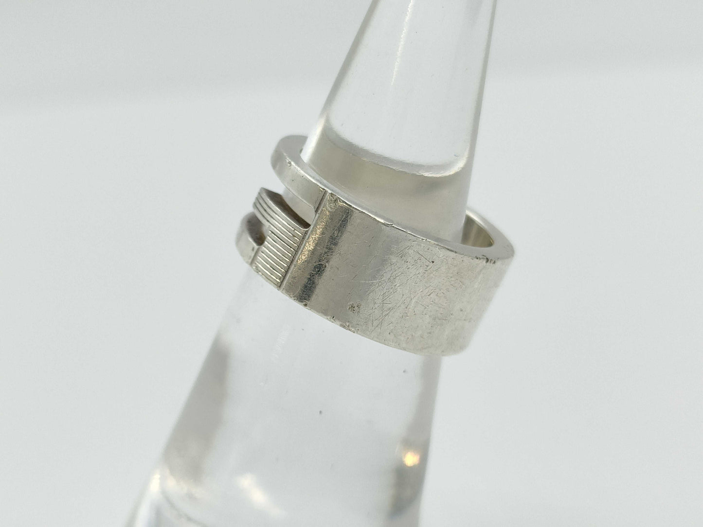 GUCCI Ring AG925 Size 8 6.8g