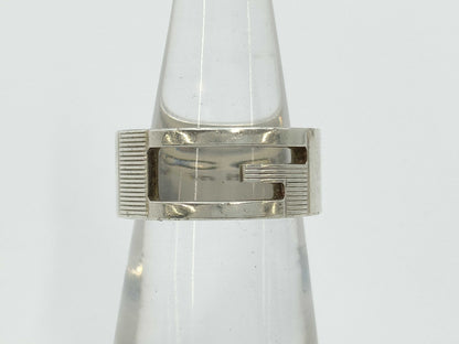 GUCCI Ring AG925 Size 8 6.8g