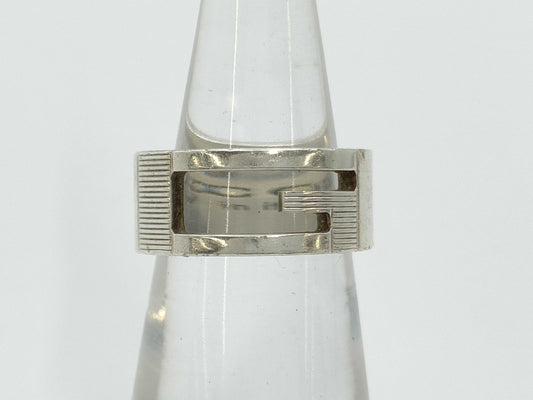 GUCCI Ring AG925 Size 8 6.8g