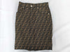 FENDI Zucca Skirt Brown Size 26 Skirt