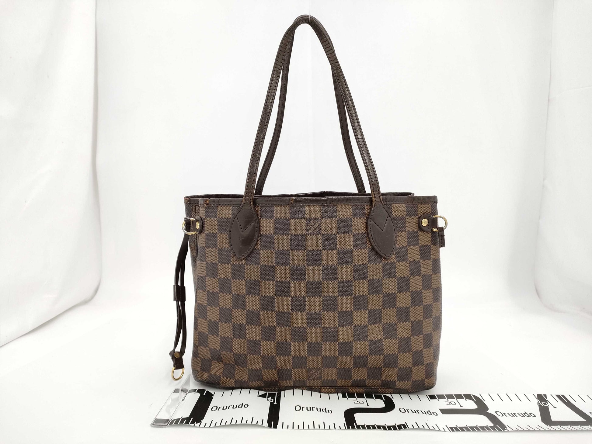 LOUIS VUITTON Damier Neverfull PM N51109 Tote Bag