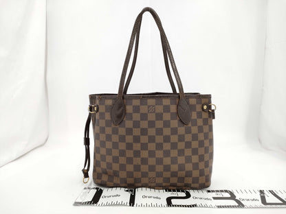 LOUIS VUITTON Damier Neverfull PM N51109 Tote Bag