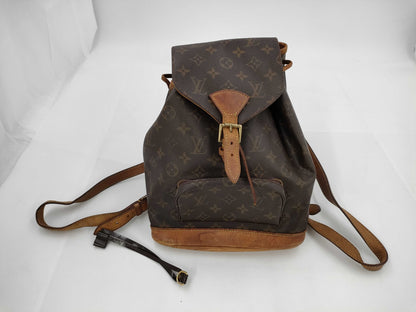 LOUIS VUITTON Monogram Montsouris MM M51136 Backpack
