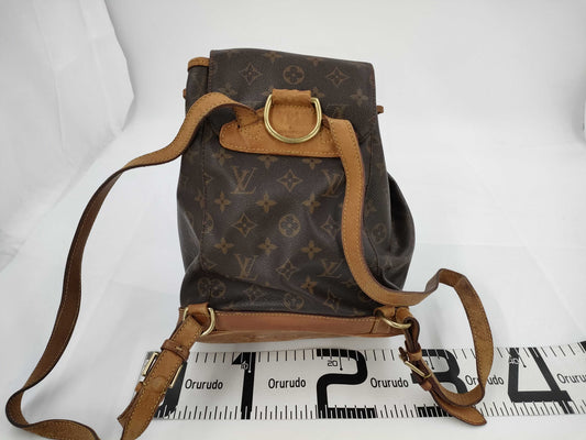 LOUIS VUITTON Monogram Montsouris MM M51136 Backpack