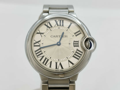 Cartier Ballon Bleu MM W69011Z4 3005456960TX Quartz Men's Watch
