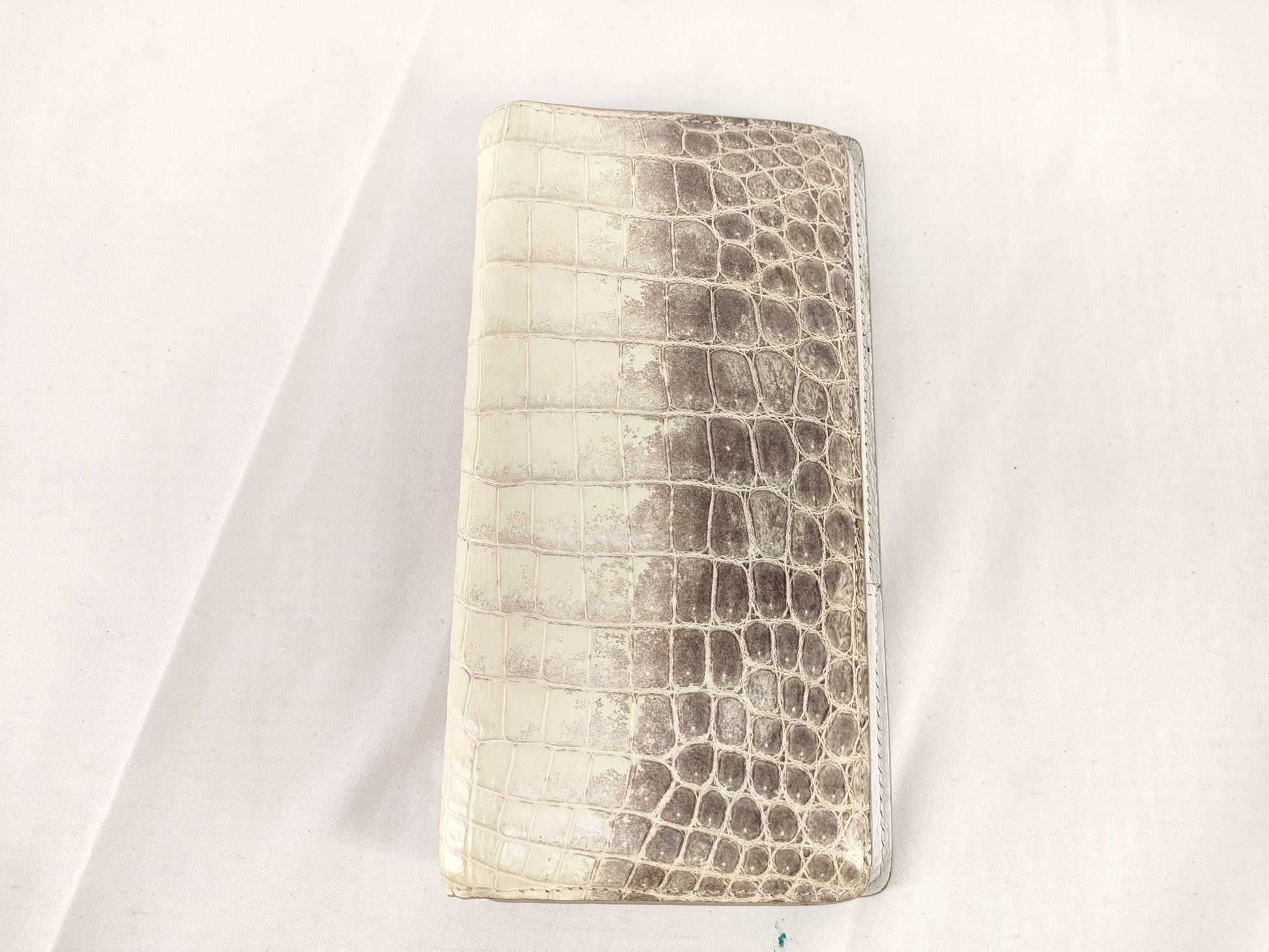 LOUIS VUITTON Crocodile Sahara Himalaya Portefeuille Plaza Long Wallet N99837 RFID Enabled Wallet