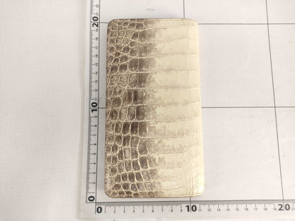 LOUIS VUITTON Crocodile Sahara Himalaya Portefeuille Plaza Long Wallet N99837 RFID Enabled Wallet