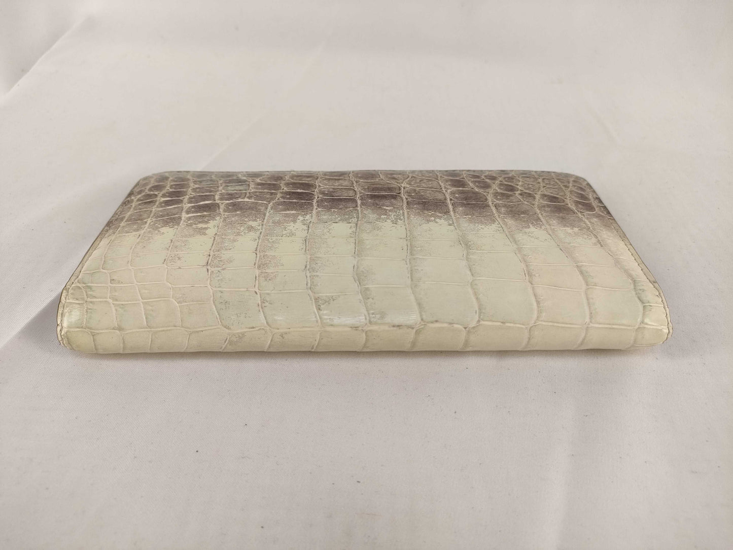 LOUIS VUITTON Crocodile Sahara Himalaya Portefeuille Plaza Long Wallet N99837 RFID Enabled Wallet