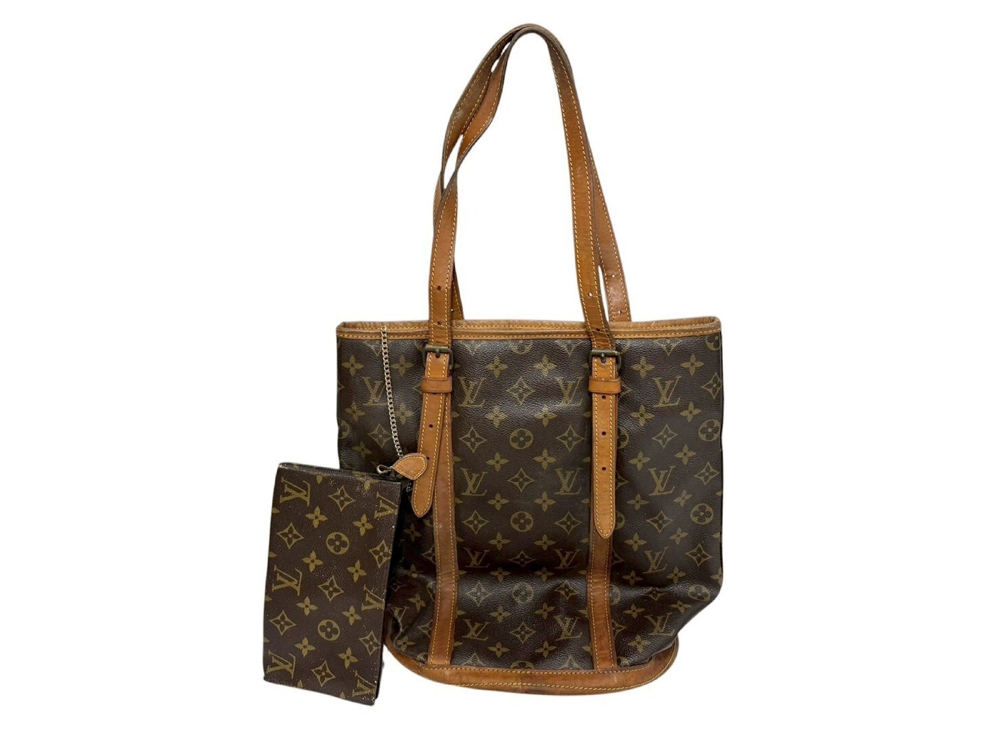 LOUIS VUITTON Monogram Bucket GM Tote Bag