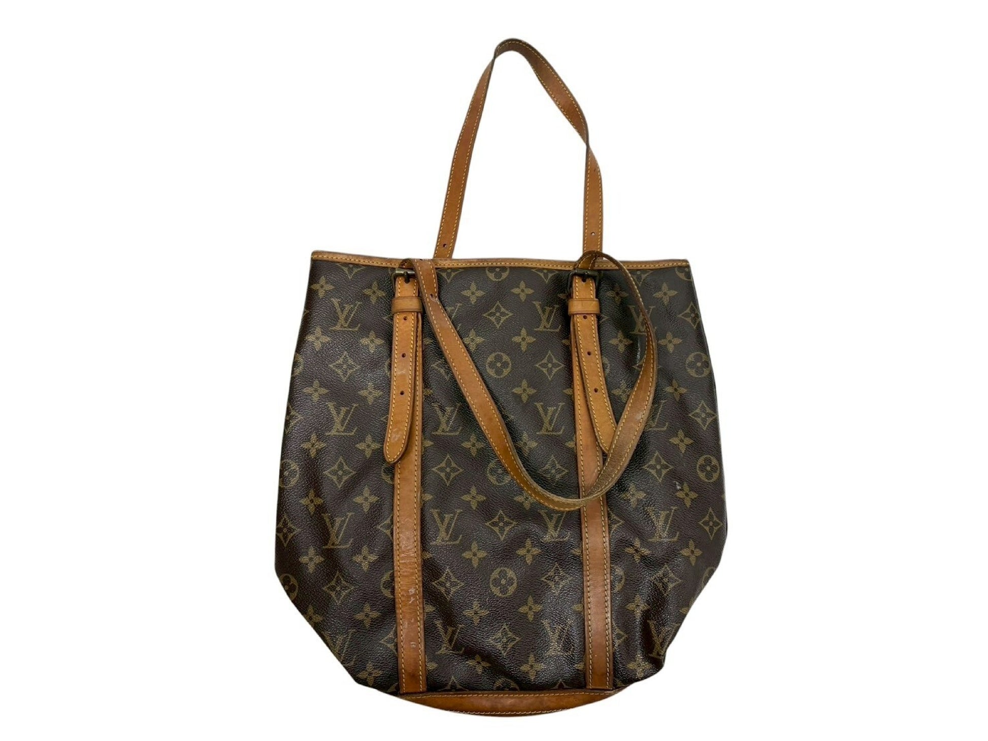 LOUIS VUITTON Monogram Bucket GM Tote Bag