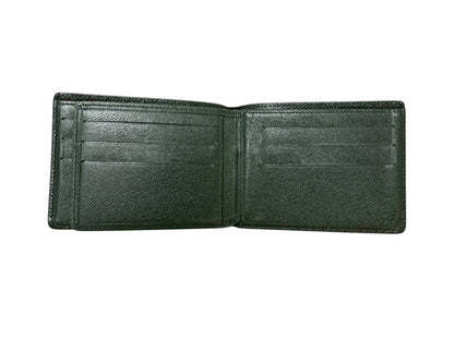LOUIS VUITTON Porte-Bie Carte Credit Green Wallet