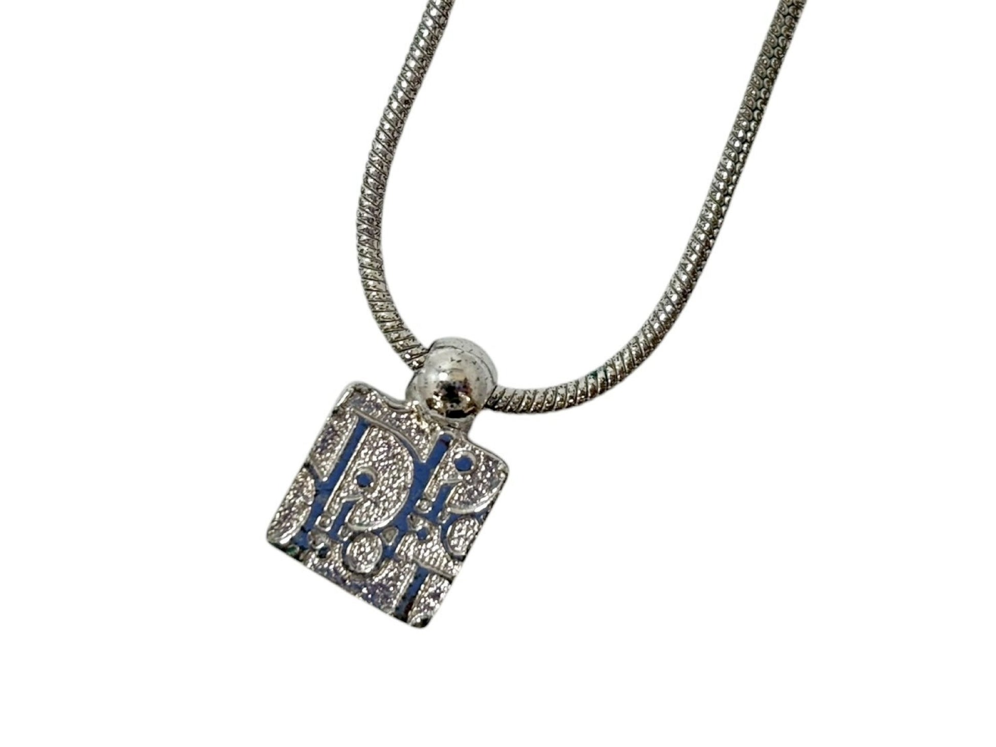 Dior Trotter Rhinestone Necklace