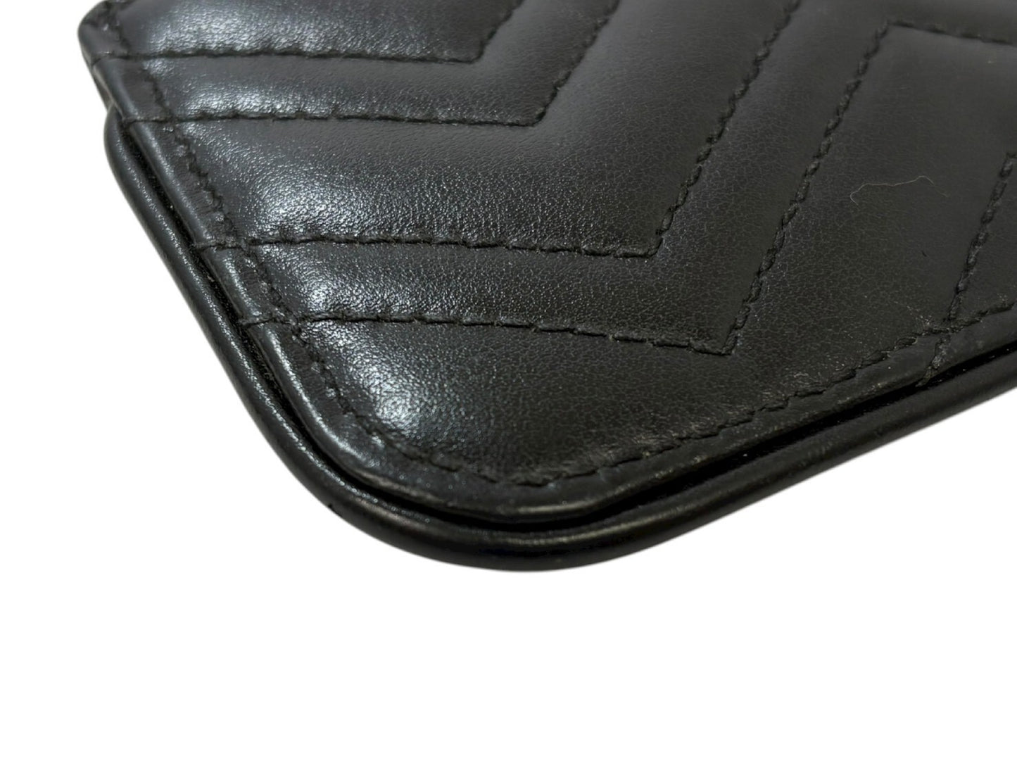 GUCCI GG Marmont Leather Key Case Key Case/Key Holder