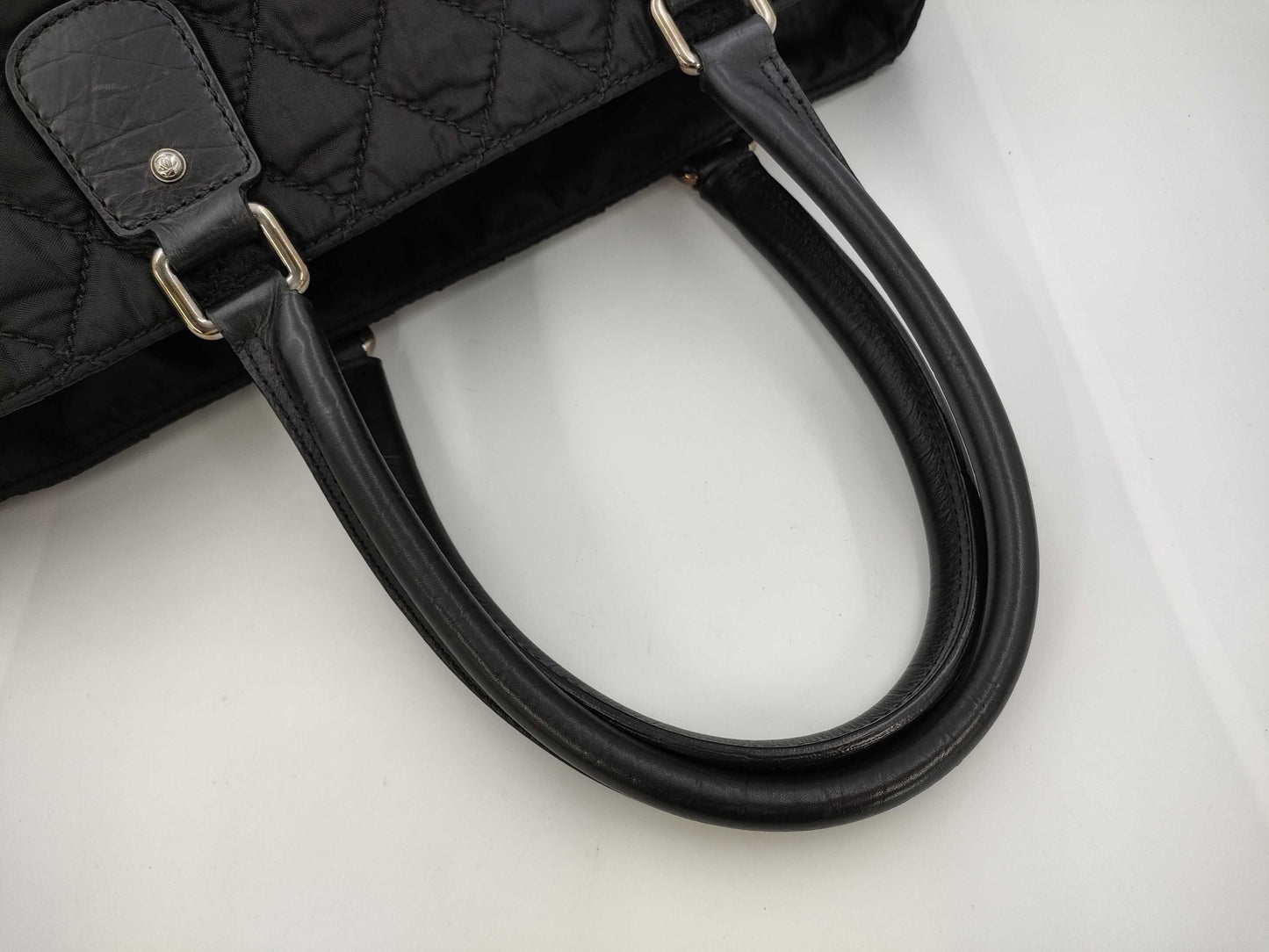 CHANEL Nylon Quilted Tote Bag